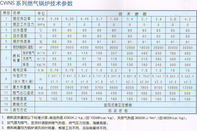 CWNS系列燃?xì)猓ㄓ停崴仩t